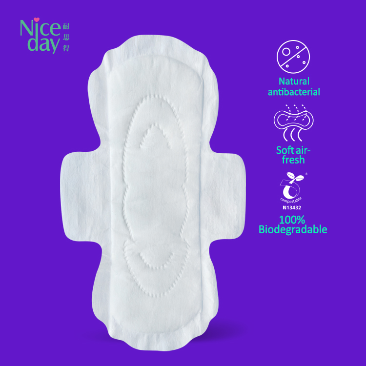 100%certified organic hemp bio sanitary pads napkin