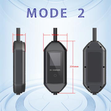 Réglable 8A 10A 13A 16A 3,5 kW Niveau 2 Station de charge Type 1 Chargeur EV portable 7KW pour véhicule électrique