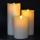 Smokeless Dancing Flame Led Flameless Pillar Candles