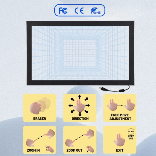 free drive 17 inch infrared multi touch screen