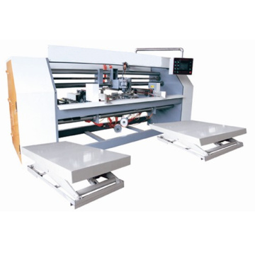 Máquina de costura de papelão ondulado de duas peças de alta velocidade