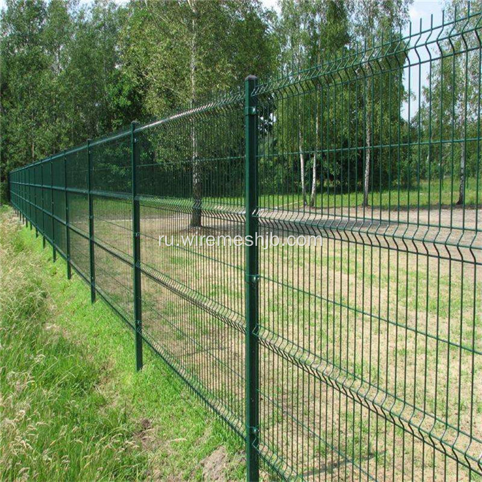 Забор-ПВХ безопасности фермы с покрытием сварная сетка Заборная
