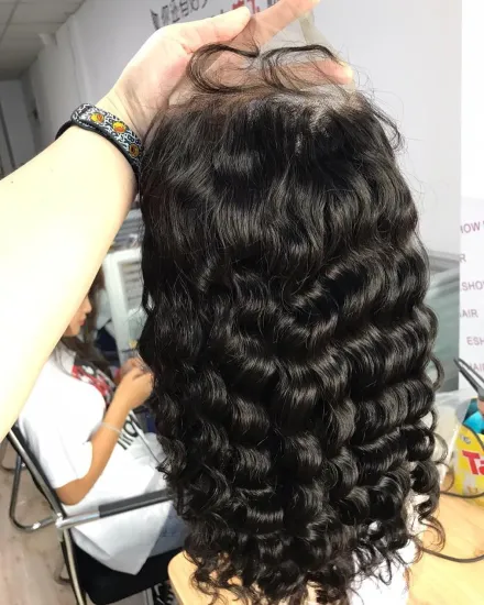 Wholesale Cheap Raw Indian Virgin Human Hair Hd Full Lace Front Wig Natural Hair Transparent Gluueless Lace Frontal Wig Vendor