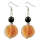 Natural Gemstone Agate Earring