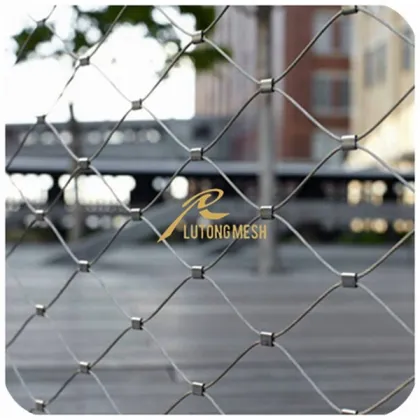 Stainless steel rope mesh/zoo fence/zoo mesh