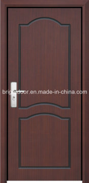 Single Solid Wooden Veneer Carving Main Door Design Models