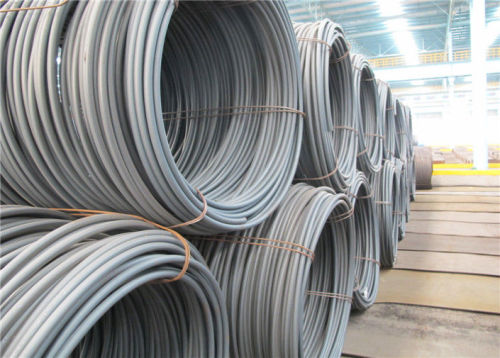 65# Gb Crane Beams High Carbon Steel Wire Rod , Hot Rolled Wire Rod