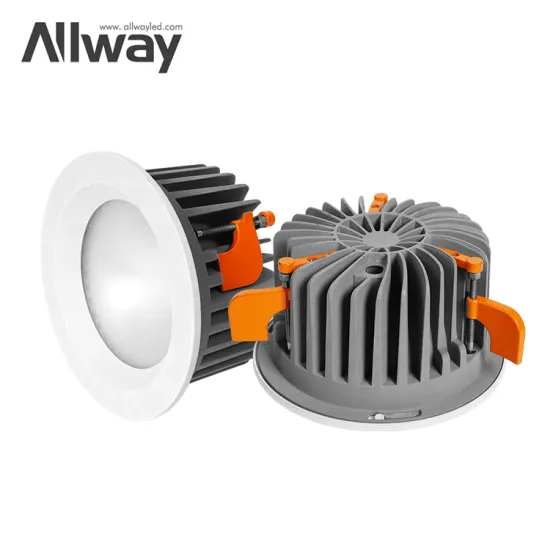High-Quality LED Downlights: A Comprehensive Guide to SKD Commercial Recessed Ceiling Lights in IP54 Waterproof Round Design, Available in 10W, 15W, 25W, 40W, and 55W