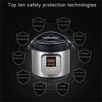 Kitchen big Multifunction Electric pressure cooker Aluminium