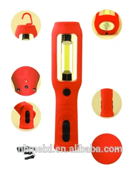 3w cob rechargeable led working light .3W cob +3w led magnetic work light