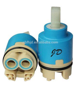 Professional Performance 35mm Standard Raised faucet water tap Plastic Ceramic Mixing Cartridge with Distributor
