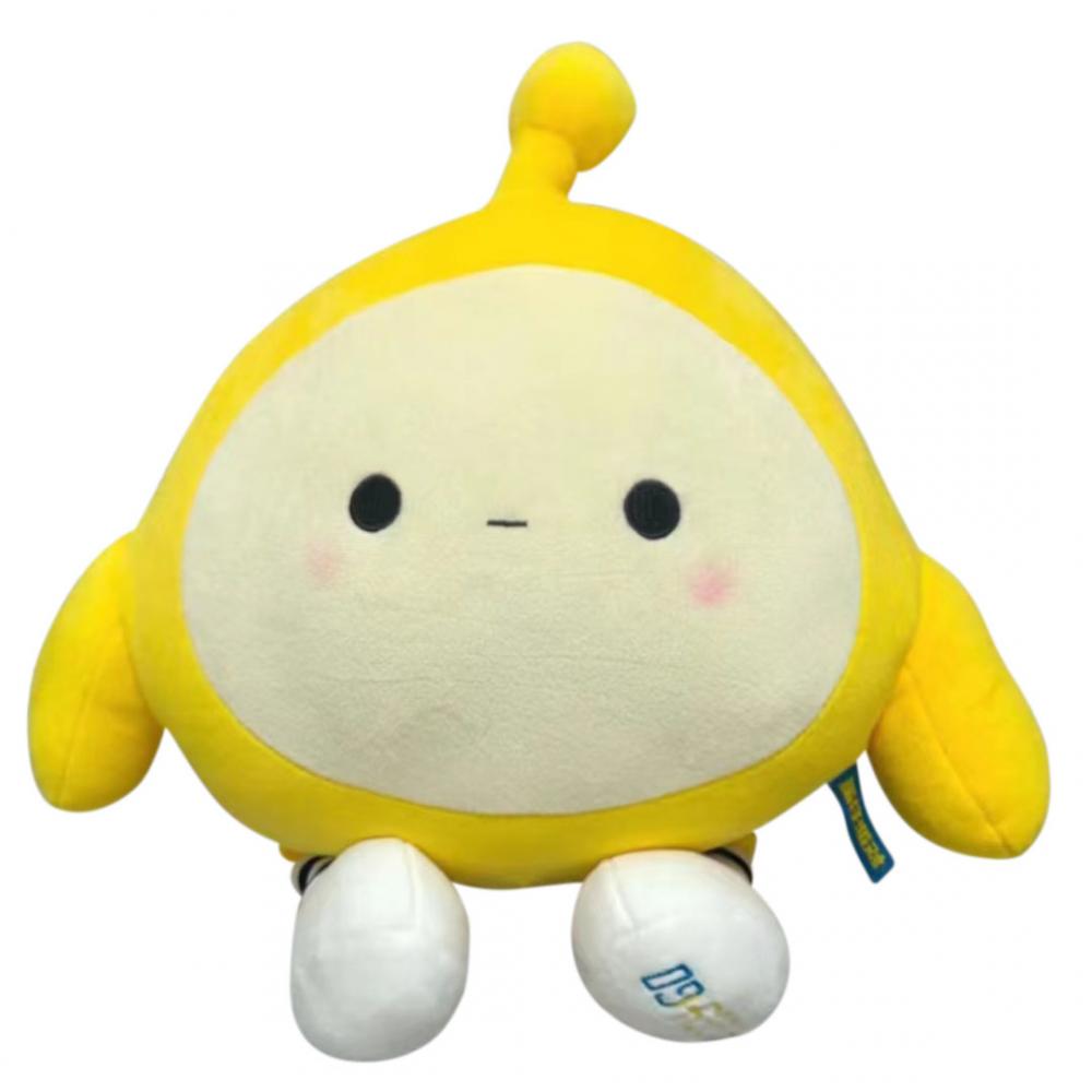 Yellow Cute Egg pie plush toy