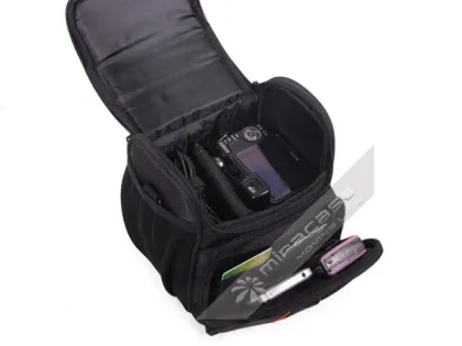 Custom  Black Functional Dobby Slr Camera Pouch With Durable Handle