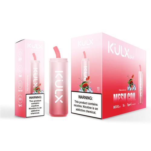 Top Sale verfügbar Vape Kulx 8000 Puffs Schweden