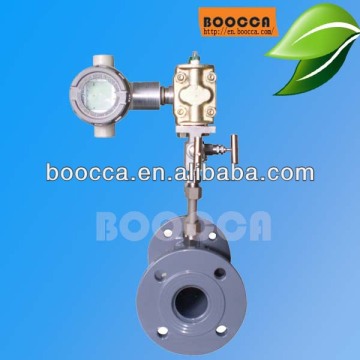 Boocca gas or steam V-cone shape flow sensor