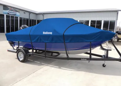 Breathable Waterproof High Quality Blue Oxford Cloth Boat Yacht Cover