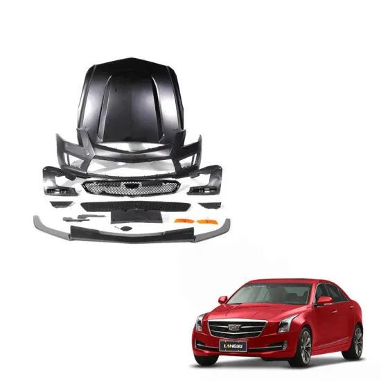Langyu 2013-2019 Cadillac ATS Front Bumper and Hood Body Kit