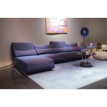 Sofá modular púrpura opulenta