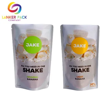Aluminum Foil Printed Stand Up Pouches For Food