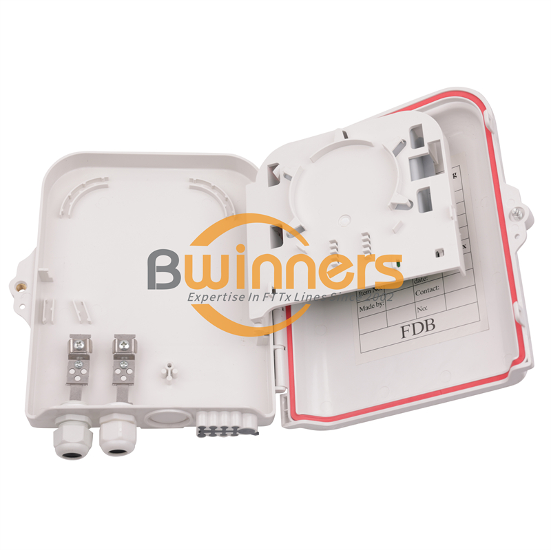 กล่องปิดการใช้งานแบบออพติคอล 1 × 8 plc splitter