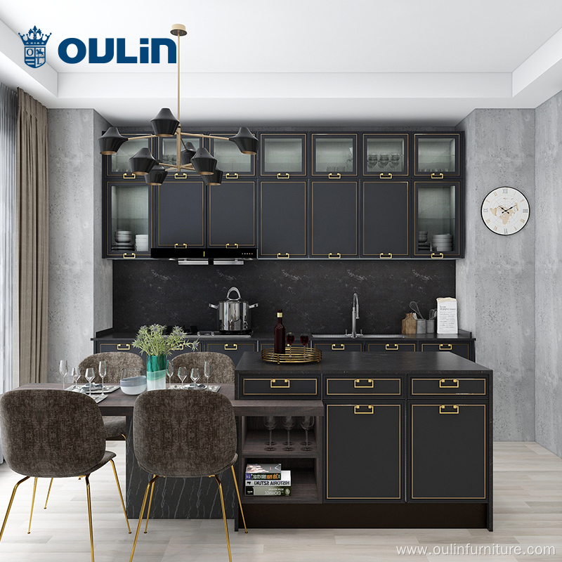 New chinese style light luxury kitchen kitchen cabinets