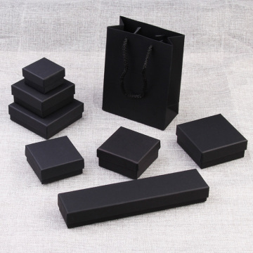 Matte Black Earring Jewelry Packaging Box Wholesales