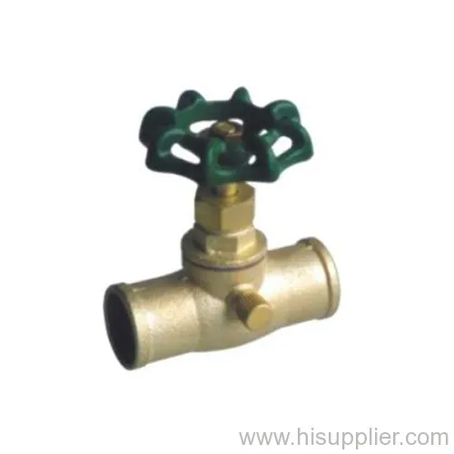 1/2''-1'' C X C Brass Stop Valve,125wog 