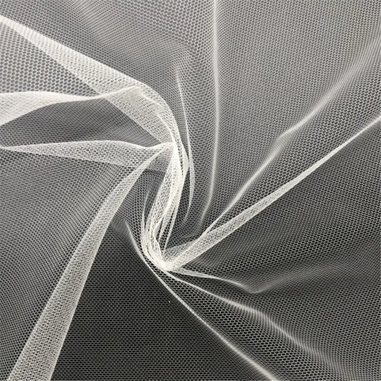 Wholesale 6420 Nylon Tulle Mesh Fabric for Embroidery