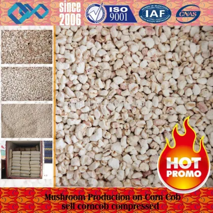 Chinese Corn Cob granule/corn cob grits for Mushroom