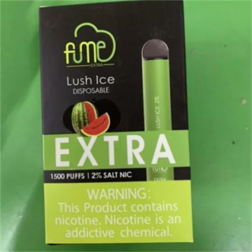 5% Einweg -Vape -Fume extra Pfirsicheiscreme