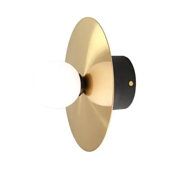 INSHINE Small White Bulb Wall Lamp