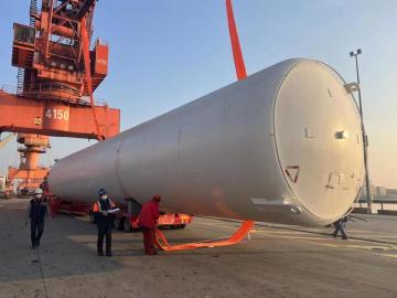 10-200m³ Δεξαμενές αποθήκευσης LNG διπλό μεταλλικό κέλυφος