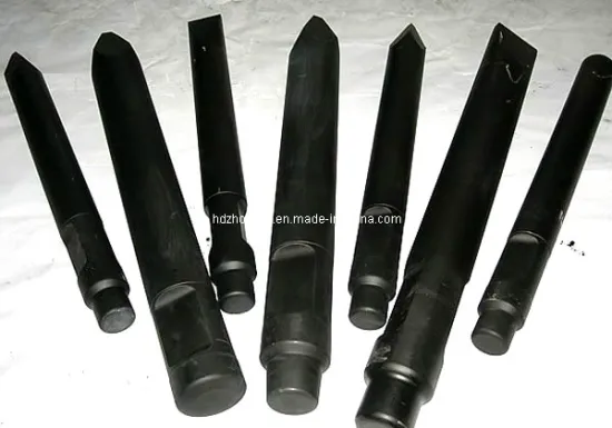 Large Supply 42CrMo Chisel for Kinds Breakers/ Hydraulic Breaker Chisel