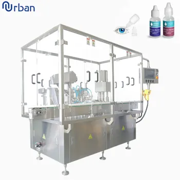 10ml Eye Drop Cap Liquid Filling and Sealing Machine