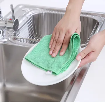 Microfiber kitchen drying towel
