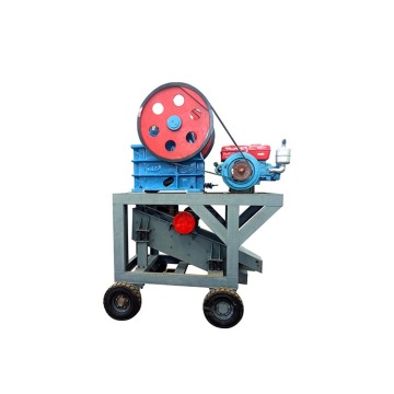 Mobile Jaw Crusher with Vibrating Screen - YT 250*400 Factory Direct Sale