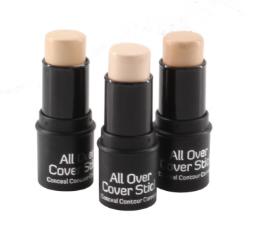 Concealer tongkat rias alami yang dapat disesuaikan dalam 3 warna
