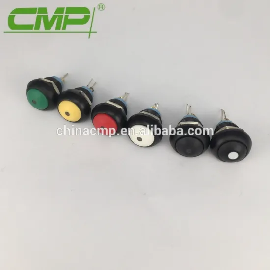 12mm Plastic LED Switch (Momentary ,Waterproof IP67)