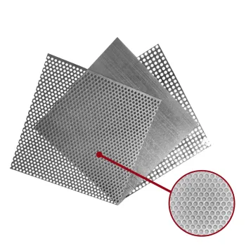 Hot Dipped Galvanized Decorative Perforated Mesh in Stainless Steel Sheets (1mm, 316L & 304L)