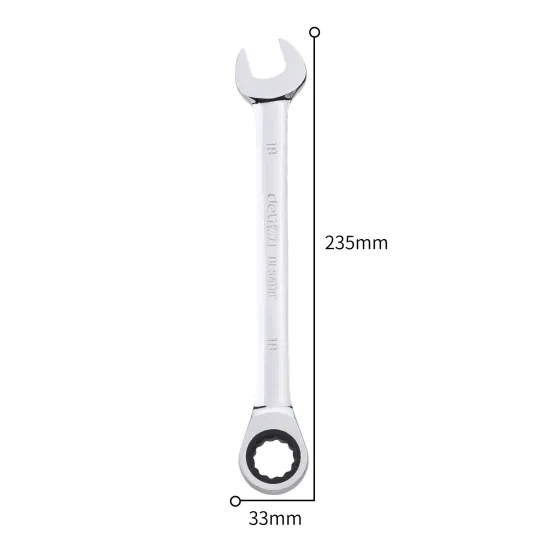 Deli DL34118 hand tools multifunctional ratchet wrenches 18mm