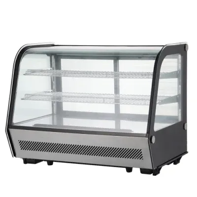 2022 Hot Sales Big Stainless Steel Food Display Pie Warmer Showcase with CE