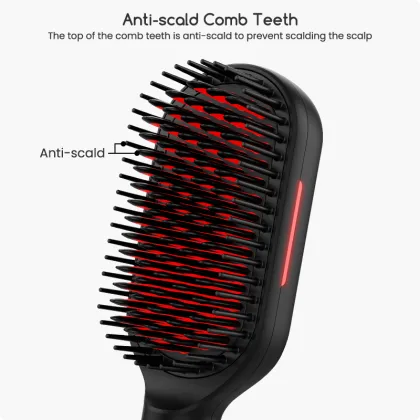 Customized Hot Styling Ionic Hair Straightening Comb