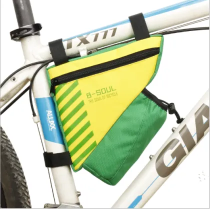 Cycling Bike Frame Tube Pouch Pannier - Bicycle Triangle Bag