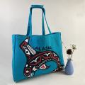 Custom Printed Logo Organic Cotton Shopping Bag