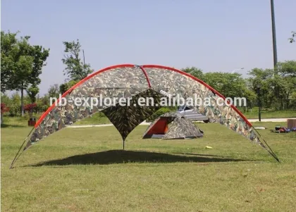 Camouflage sunshade tents beach tents canopy awning