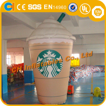 Inflatable advertising model , inflatable starbuck statues , starbuck inflatable replica for sale