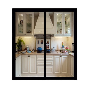 Porte scorrevoli in alluminio: opzioni di cucina e balcone