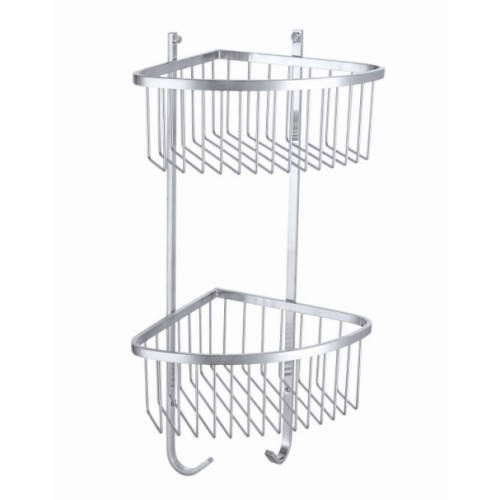 Famliy Double tier corner shelf