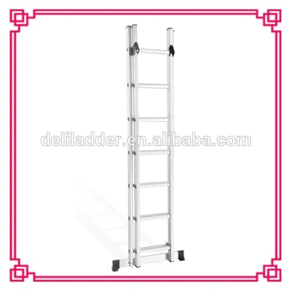 aluminum long ladder,single straight ladder,double ladder,combination aluminum ladder ,industrial ladders