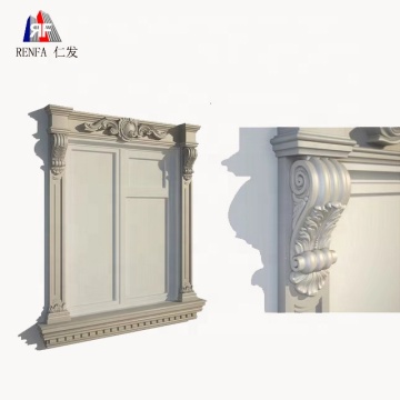 Fiberglass Silicone Rubber Plastic Window Mold for Cement Casting